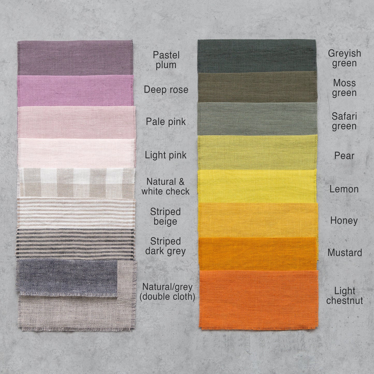 Pastel Plum Linen Curtain With Multifunctional Heading Tape
