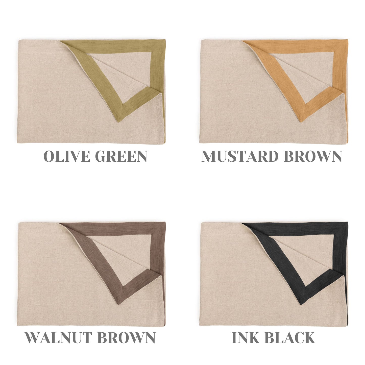 Hemp and Linen Throw Blanket