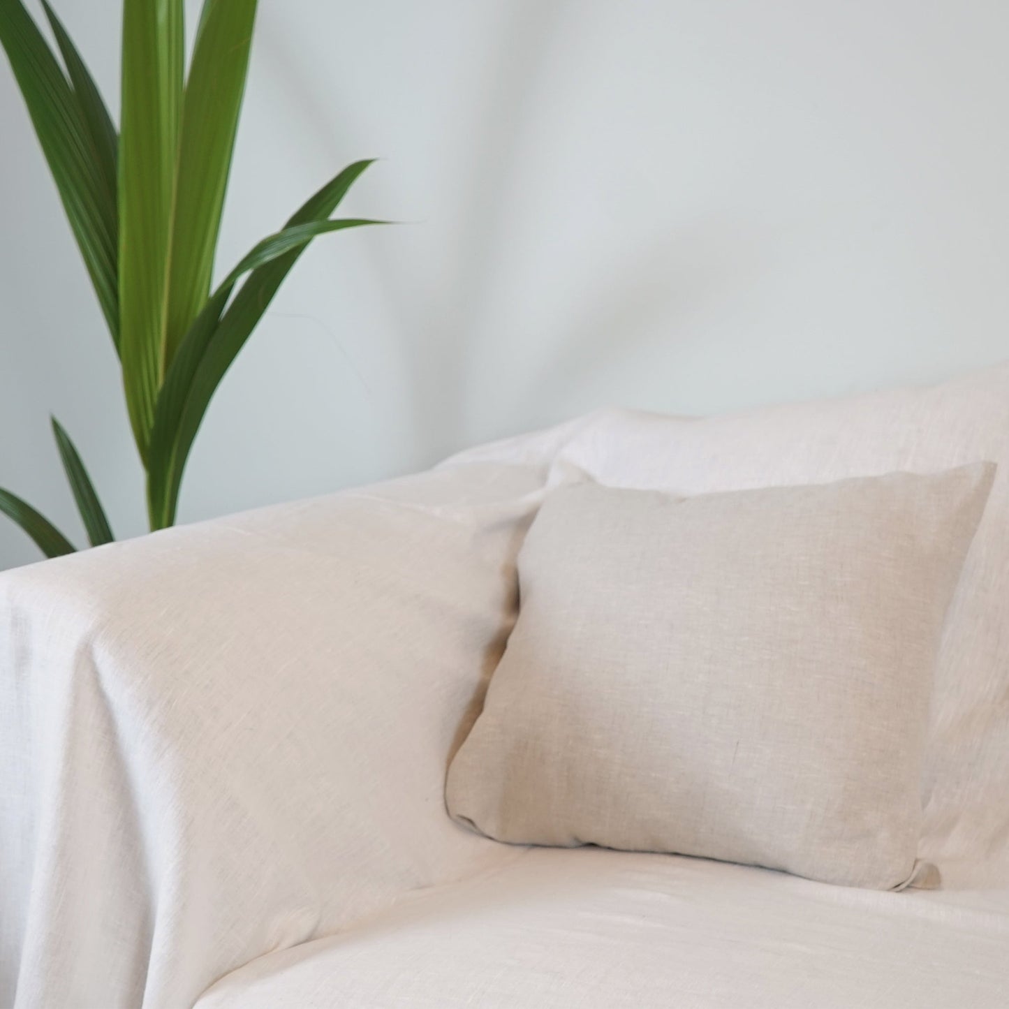 Natural Color Linen Pillow Case