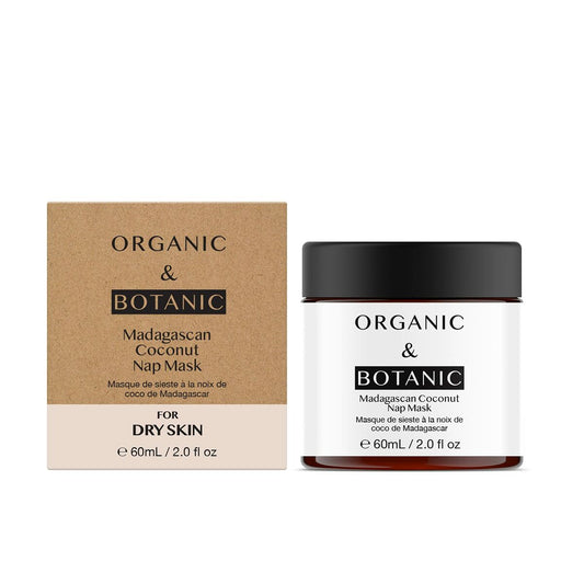 Organic & Botanic Madagascan Coconut Night Moisturizing Facial Mask (60 ml)