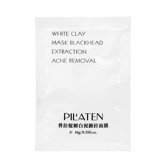 Pil'Aten White Clay Peel Off Facial Mask Single Dose 10 g