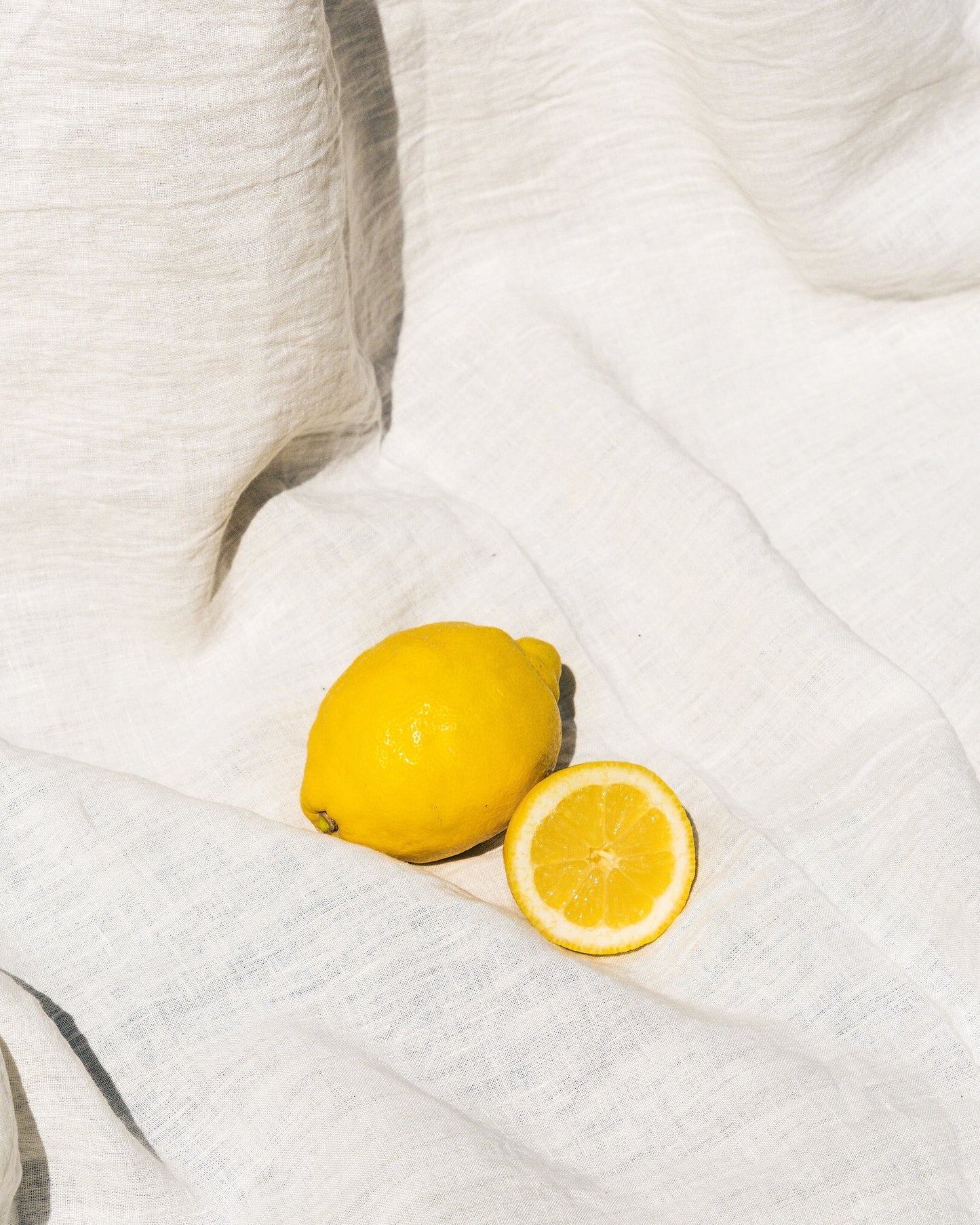 Natural Light Linen Tablecloth