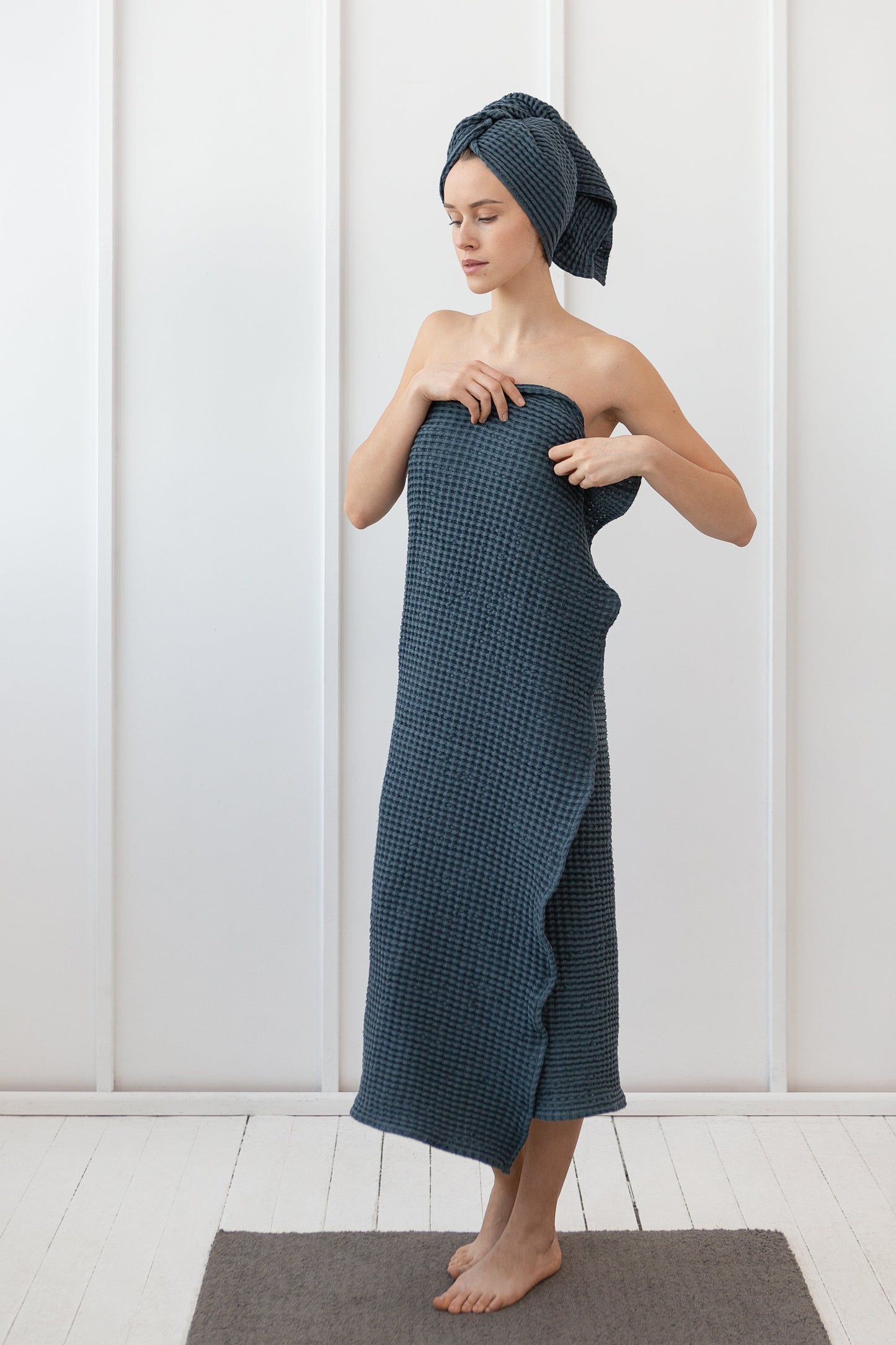 Linen Waffle Towel