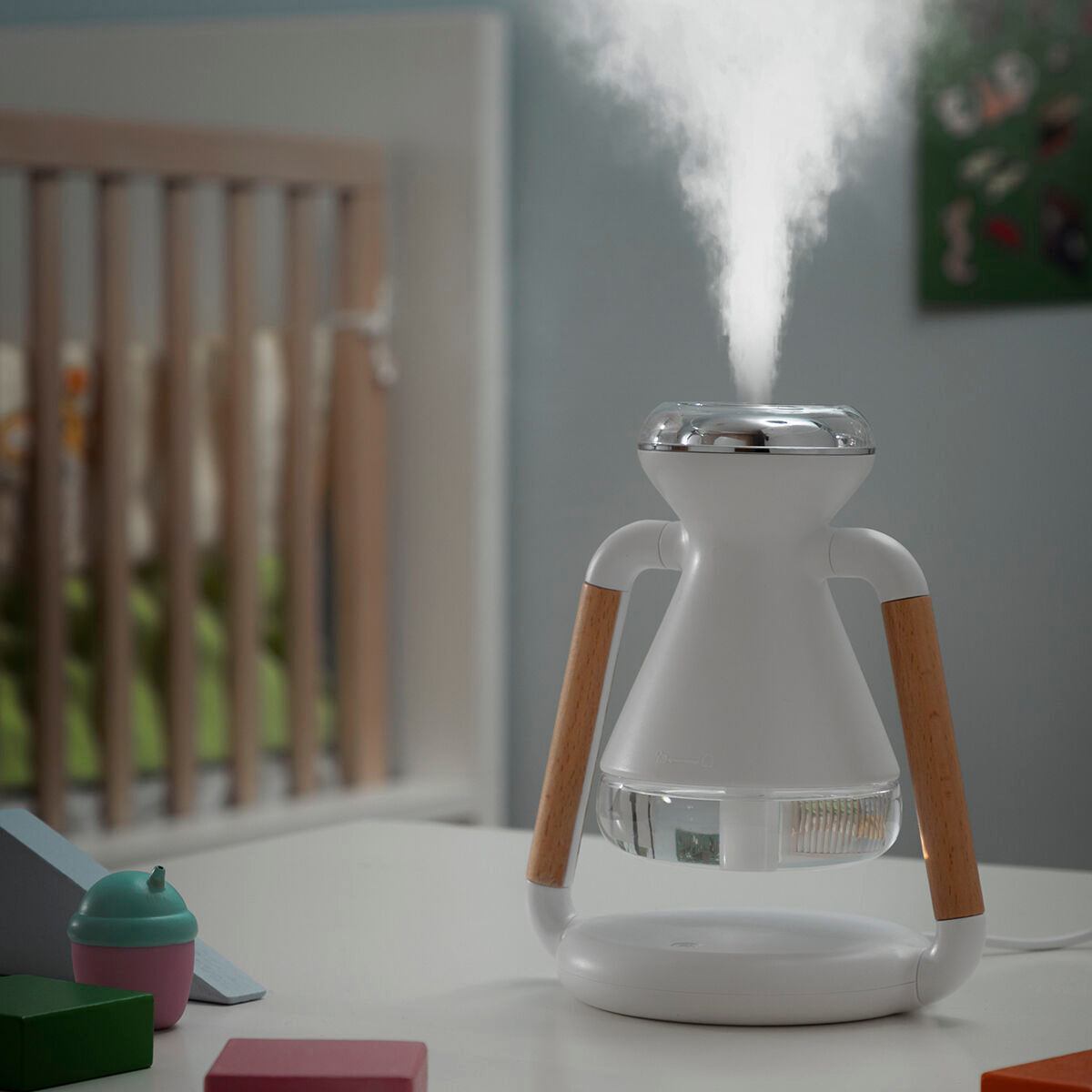 Aroma Diffuser, Humidifier and Wireless Charger