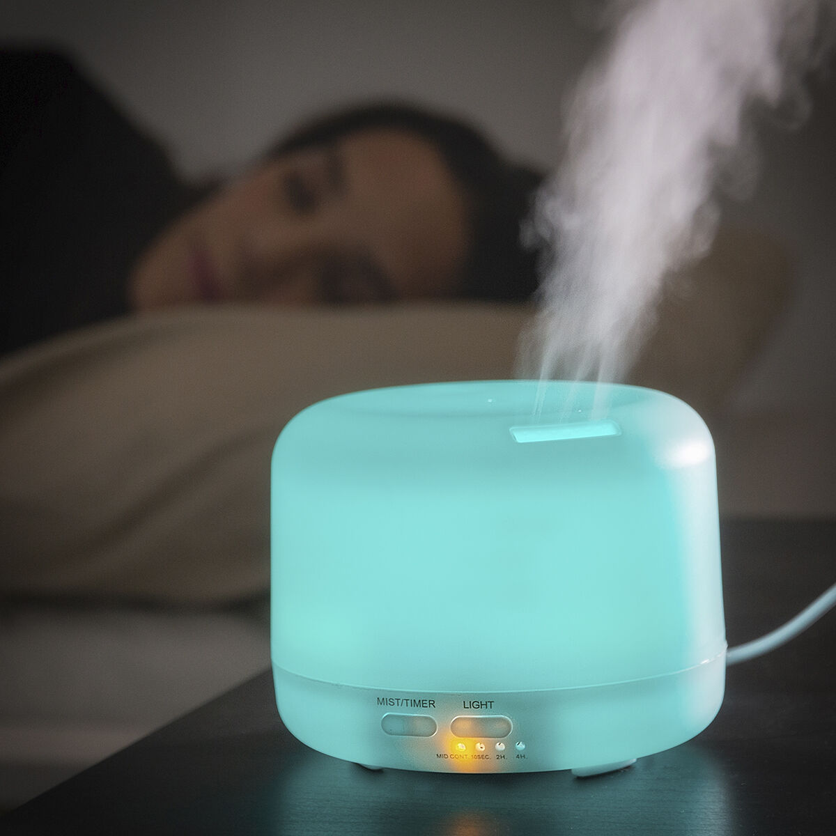 Aroma Diffuser & Humidifier with Multicolour LED Light