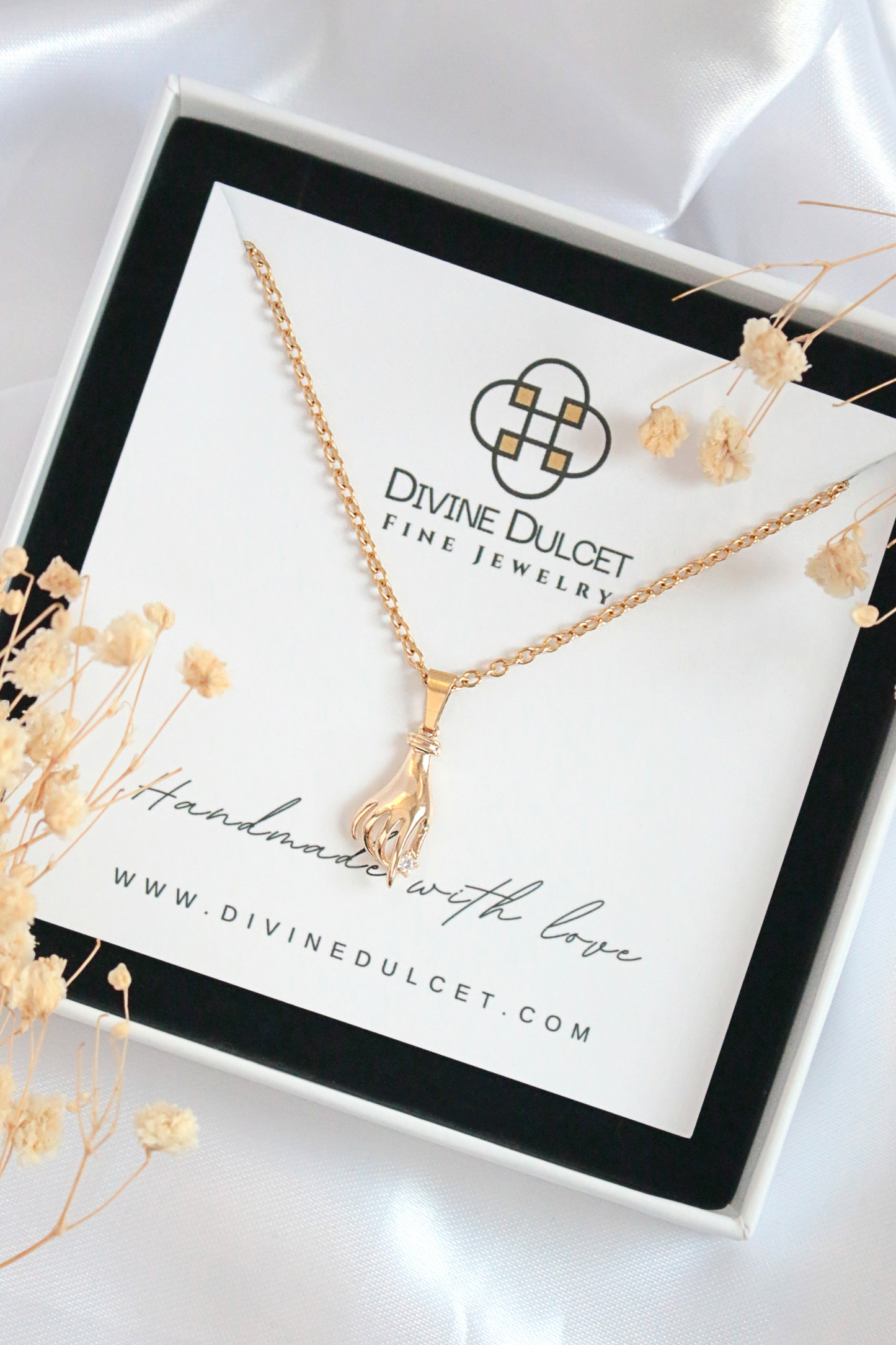 Hand Pendant Necklace