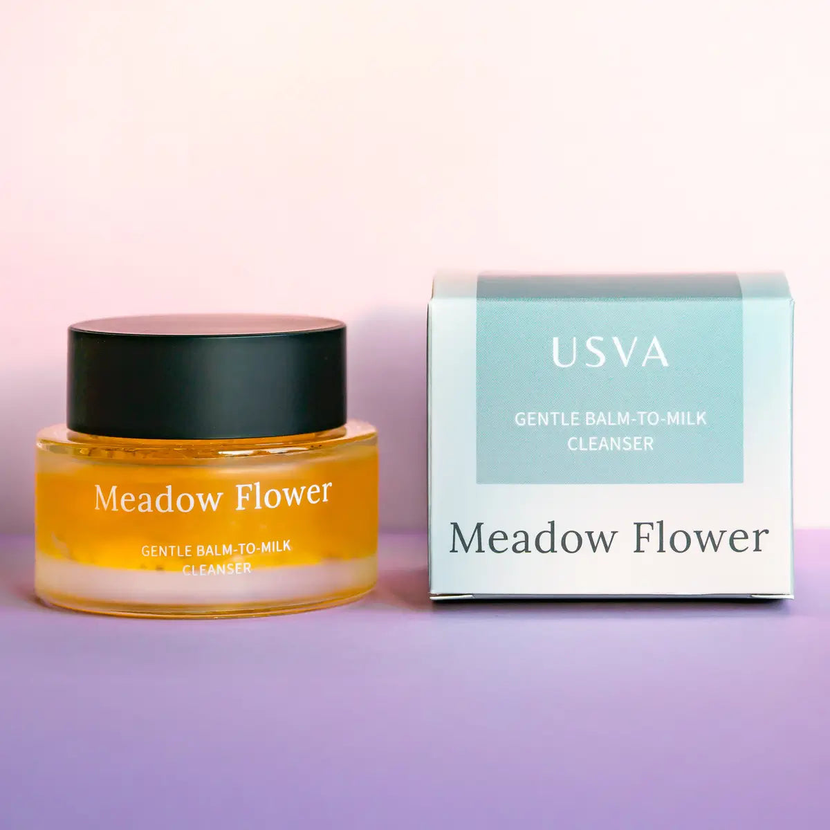 USVA Meadow Flower Gentle Balm-to-Milk Cleanser