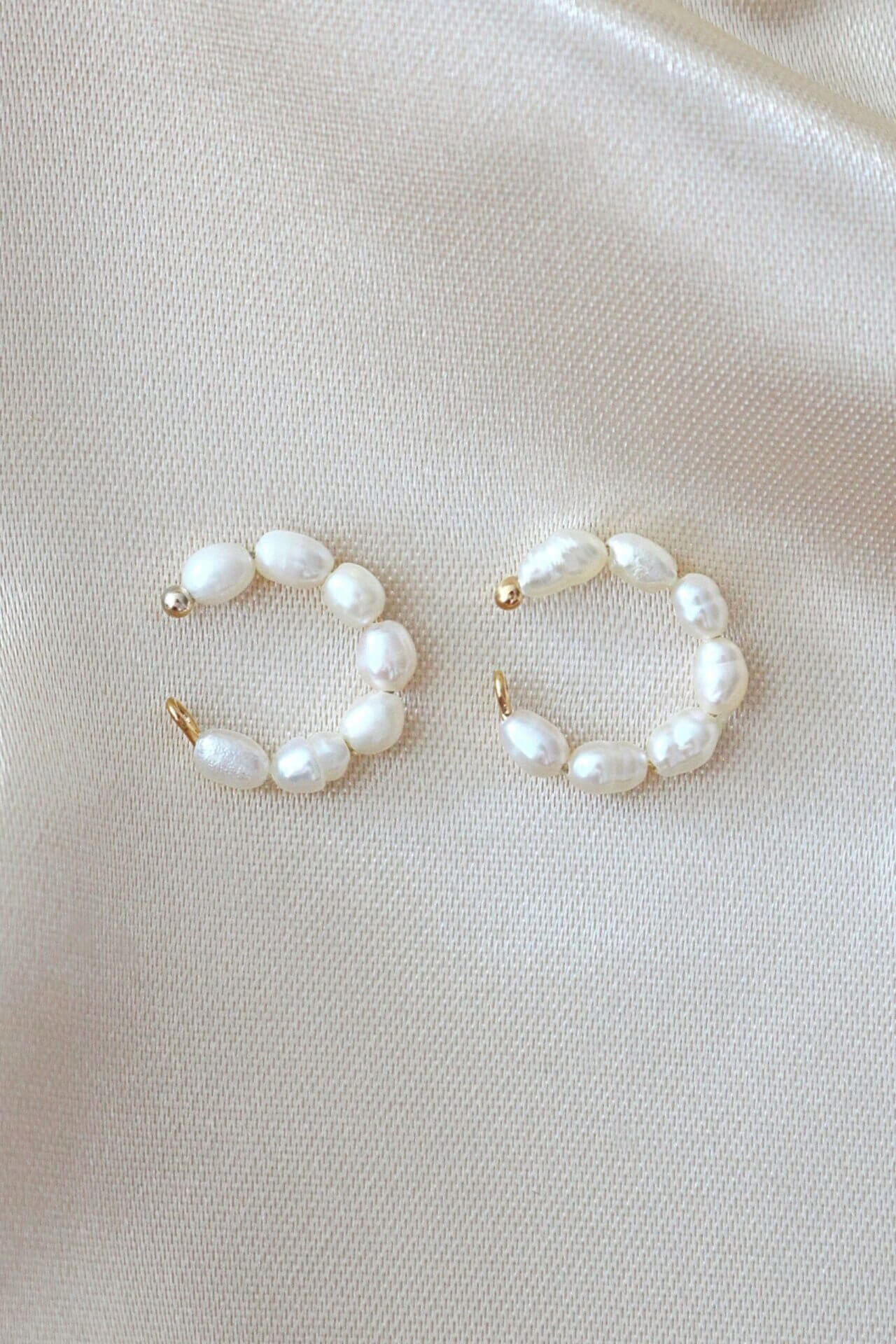 Freshwater Pearl Ear Cuffs (Pair)