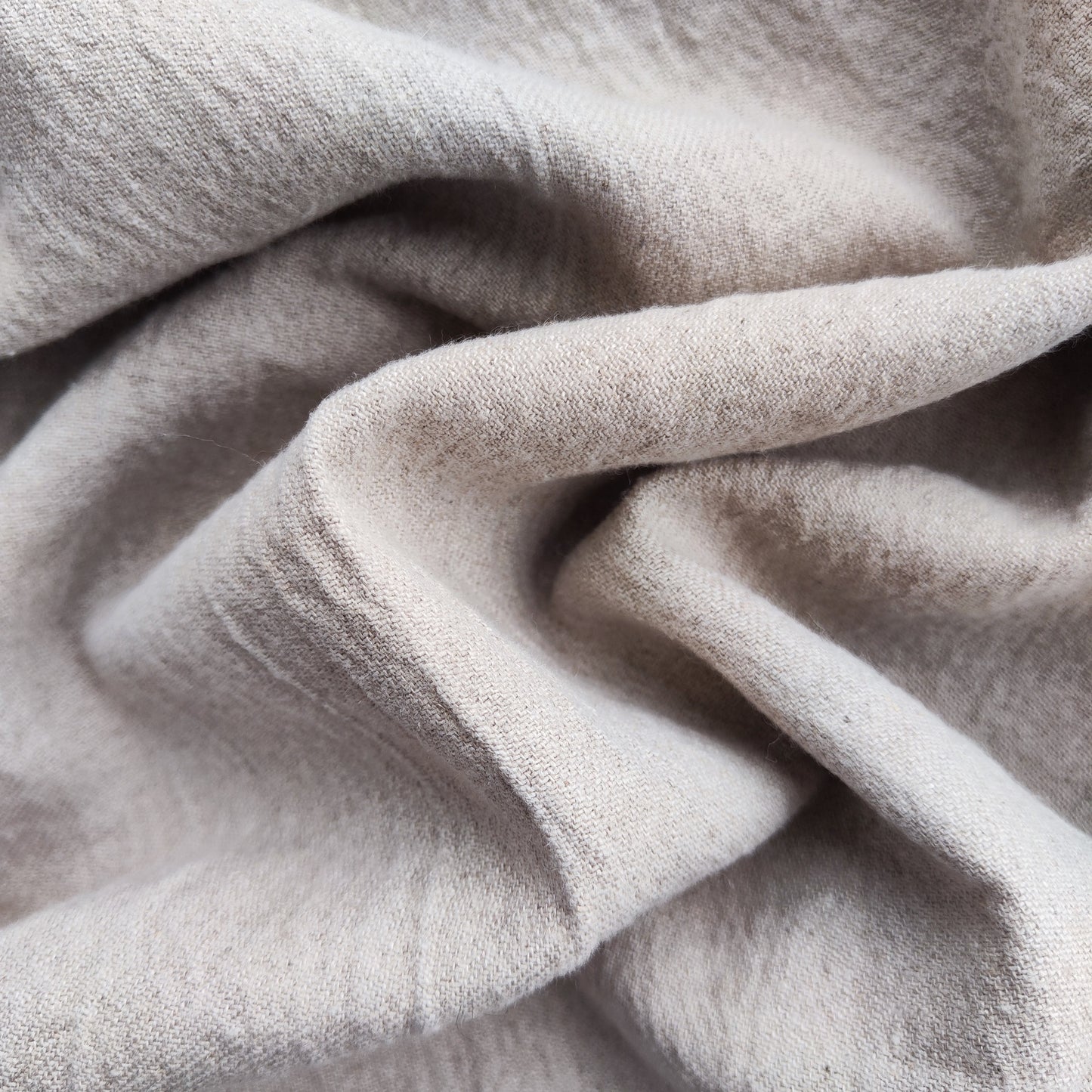 Hemp and Linen Throw Blanket