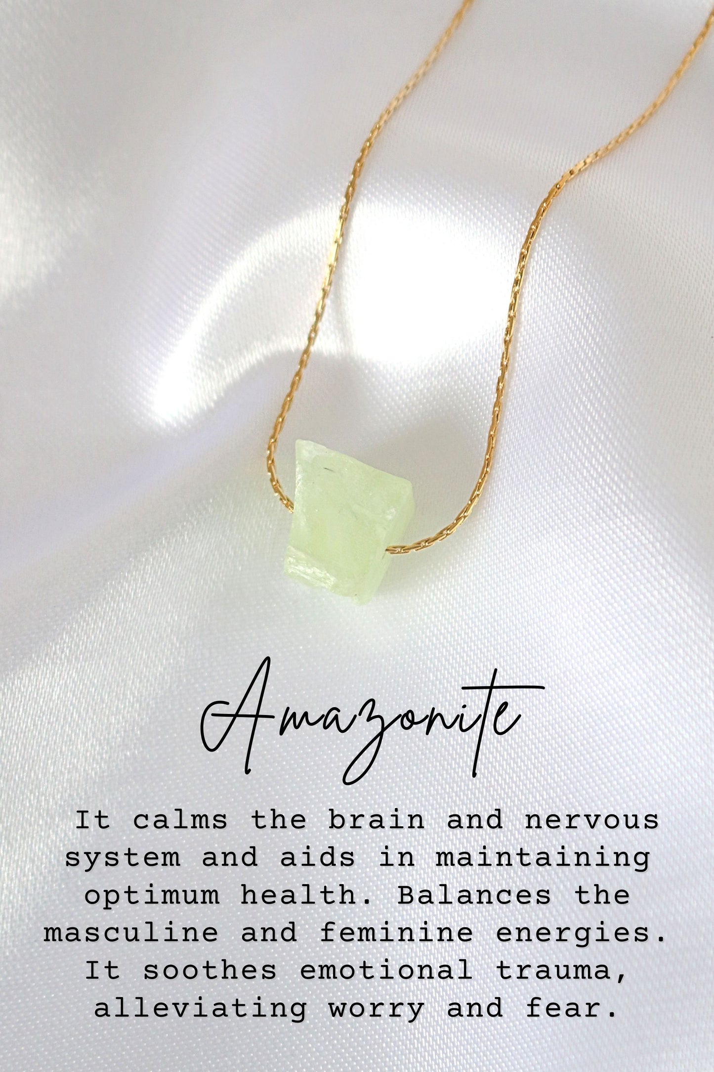 Raw Natural Crystals Pendant Necklaces