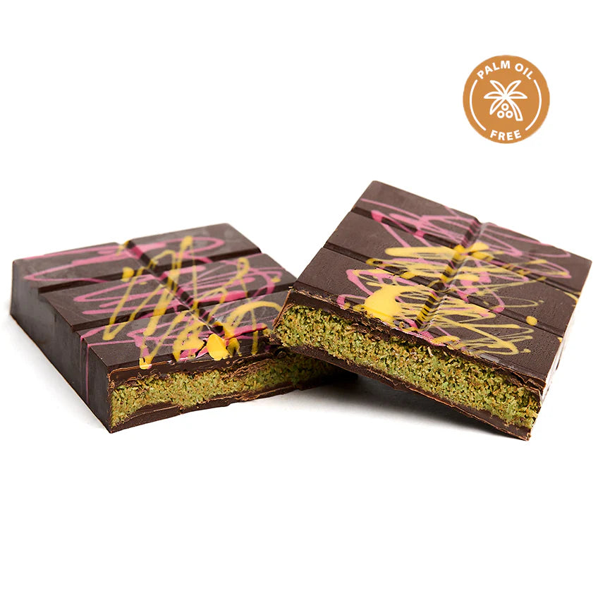 Dubai Chocolate - Milk chocolate with pistachio filling (60%)