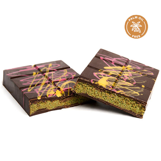Dubai Chocolate - Milk chocolate with pistachio filling (60%)