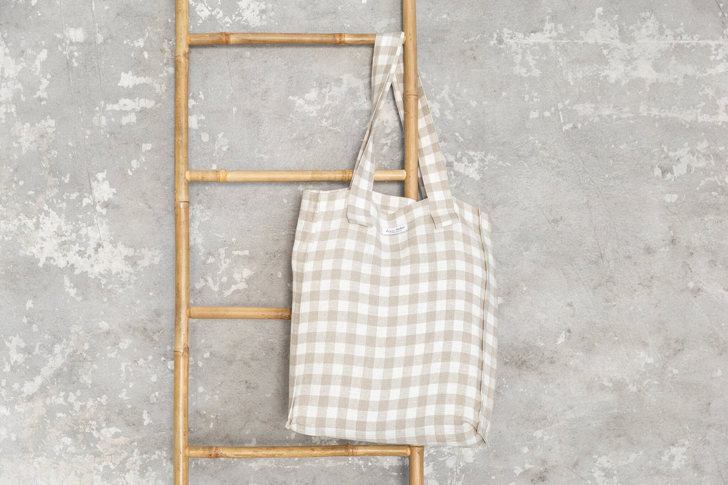 Linen Weekender Bag