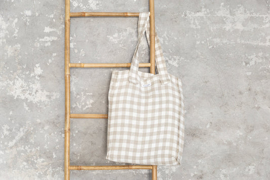 Linen Weekender Bag