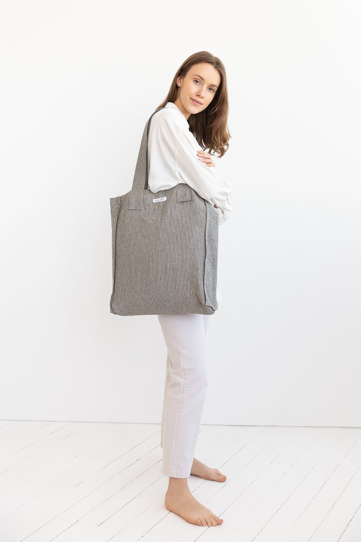 Linen Weekender Bag